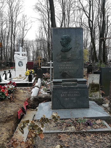 Сергей Василенко. Могила композитора